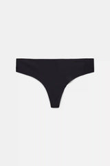 Black Sport Thong