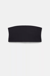 Black Bandeau Bra