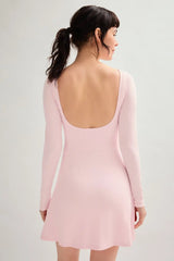 Gumdrop Ava Long Sleeve Mini Dress