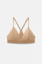 Suede Triangle Bralette
