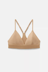 Suede Triangle Bralette