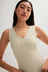 Marble Amelia V-Neck Bodysuit