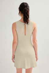 Marble Lucia Sleeveless Mini Dress