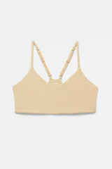 Silk V Neck Bralette