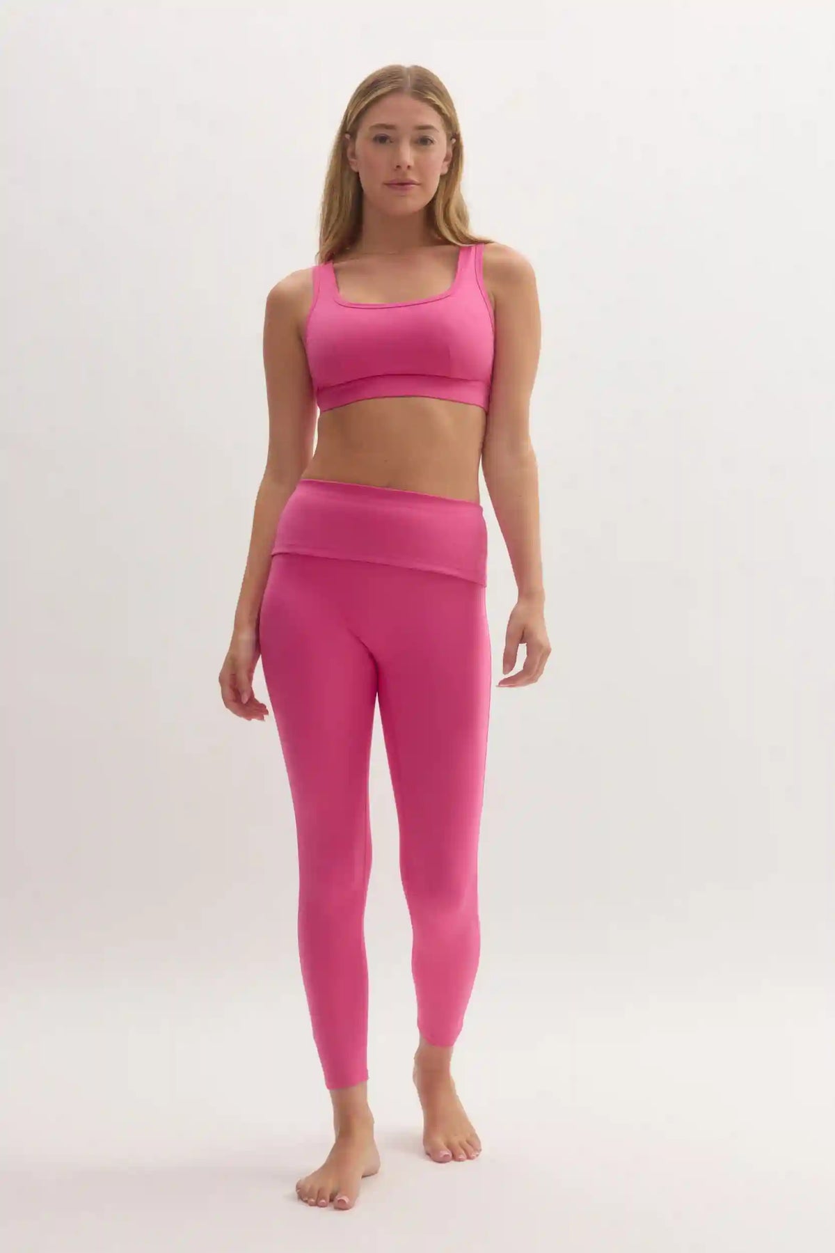 Dragonfruit Foldover Legging