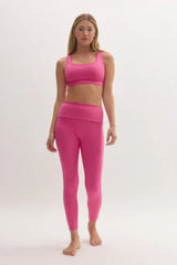 Dragonfruit Foldover Legging