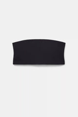 Black Bandeau Bra