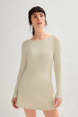 Marble Ava Long Sleeve Mini Dress