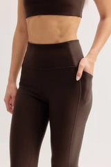 Umber Compressive Pocket Legging