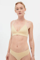 Silk Triangle Bralette